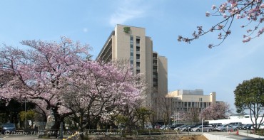 地方独立行政法人 東京都健康長寿医療センター 右の低い建物が研究所です