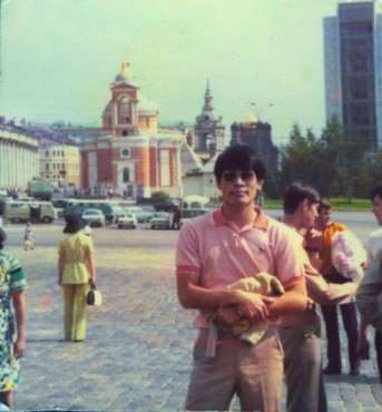 1969年か1970年のロシアの地方都市 ハバロフスク市かイルクーツク市です