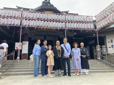 成田山東京別院深川不動堂にて