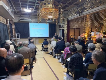 福性寺主催健康講演会 影山幸雄先生 前立腺がん